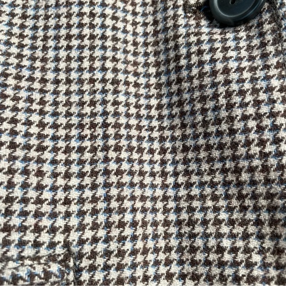 Eddie Bauer 2 Button Blazer Jacket Wool Blend Plaid Vintage Academia Women’s 8 - Picture 6 of 9